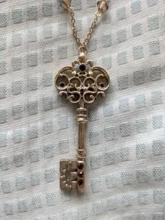 axes femmeアクシーズファム鍵モチーフネックレス金色新品未使用