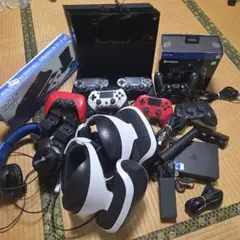 【ジャンク】PS4 CUH-1000A +VR +周辺機器