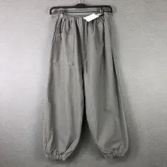 【新品未使用】中川政七商店　あったか格子もんぺパンツ　L 新品 中川政七商店 あったか小格子もんぺパンツ あったかモンペパンツ