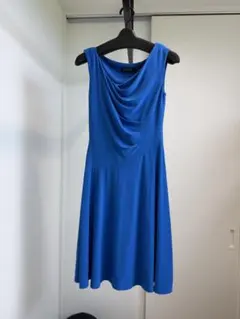 LAUREN RALPH LAUREN ドレス ブルー 0