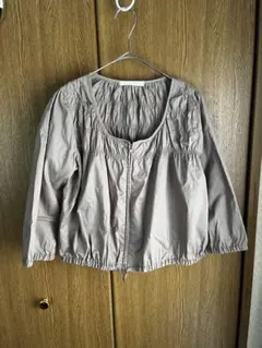 LOWRYS FARM ベージュ ブルゾン　Mサイズ