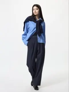 UNIQLO / タックワイドパンツ