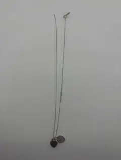 訳あり ティファニー ダブルハート ネックレス　925 刻印