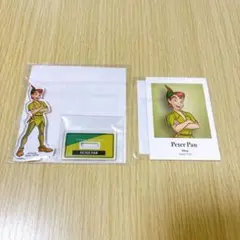ラッキーくじ ピーターパン ディズニー D賞 F賞 アクスタ トレカ