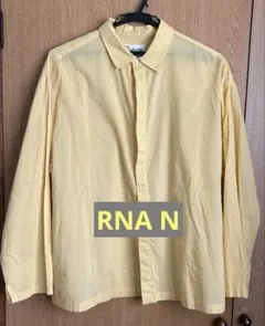RNA N／シンプルシャツ　イエロー