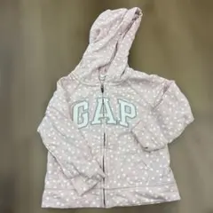 GAP 星柄フード付きパーカー 2歳用