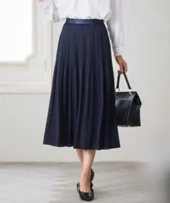 今季新品❣️23区プリーツスカート大きいサイズ自由区アンタイトルインディヴィICB
