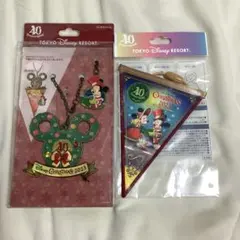 ディズニー40周年 ドリームゴーラウンド バッグチャーム ガーランド クリスマス