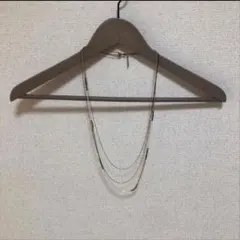 【ネックレス】シンプル　3連　おしゃれ　アクセサリー