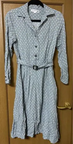 ユニクロ INES DE LA FRESSANGE ロングシャツワンピース L