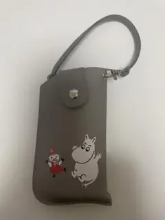 ムーミン　カードケース付き付き眼鏡ケース