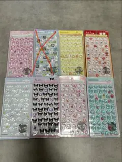 ボンボンドロップシール サンリオミニ 7シートセット