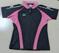 Mizuno 卓球ユニフォーム M 特注色　黒/ピンク
