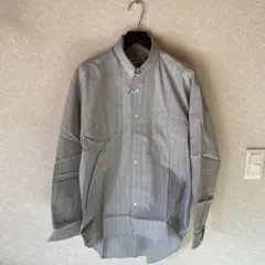 ジユリアノウモ、メンズ長袖シャツ3［L相当］ストライプ、綿100%、日本製