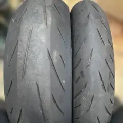 美品800km走行ブリヂストS22 190/50ZR17 120/70ZR 2本 ブリヂストン BATTLAX HYPERSPORT S22 190/50ZR17 (バイク用