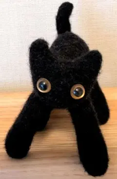 ★値下中・発送方法変更しました★マリーメゾンドミュー 黒猫のサムネイル