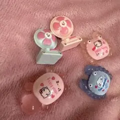 ハローキティ・シナモロール キャラクターグッズ 5個セット