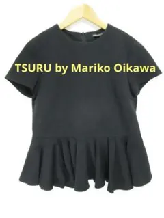 TSURU by Mariko Oikawa　ペプラム　カットソー　ツルバイマリ 2026年最新】ツルバイマリコオイカワ トップス ペプラムの人気アイテム