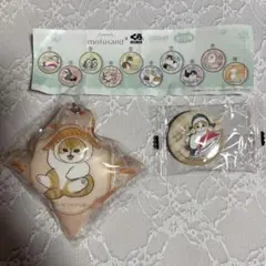 くら寿司 mofusand クッションチャームとバッジセット