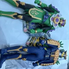 仮面ライダー龍玄 仮面ライダー鎧武 ソフビ 2体セット