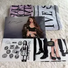 安室奈美恵 SO CRAZY ツアーパンフレット&新聞&ビニール袋&ティッシュ