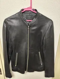 STUDIOUS ブラック レザージャケット サイズ2