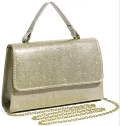 2way結婚式バックレディースバッグ パーティ ゴールド