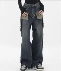 vipoa ストレートデニム