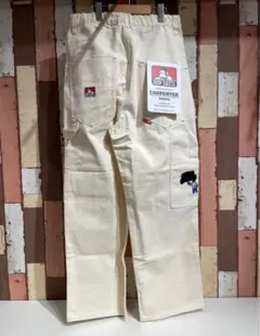【ツェー牛様】BEN DAVIS アイボリー ワークパンツ 新品 ツェー牛様】BEN DAVIS アイボリー ワークパンツ 新品 - メルカリ