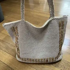 ヘレンカミンスキー グレージュ タッセル付き バッグ - メルカリ