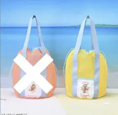 【未開封】おさるのジョージプラチナムザッカ メッシュトートバッグ イエロー