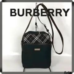 【極美品✨ 】バーバリーブラックレーベル　ショルダーバッグ　ブラック BURBERRY ブラック ショルダーバッグ BURBERRY BLACK LABEL