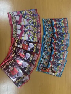 ポケモンカード　メガブレイブ、インフェルノ、ロケット団、サーチ済み16パック