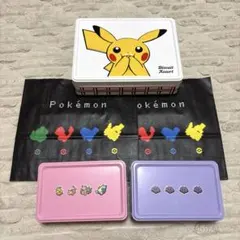 ポケモン　チョコ、クッキー　空き缶セット