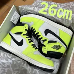 新品 Nike Air Jordan1 High OG Volt 26センチ
