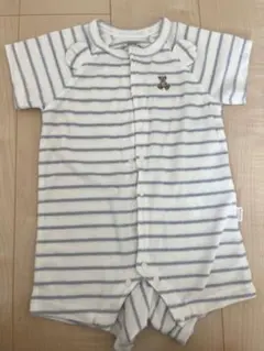 gelato pique ストライプロンパース 70cm