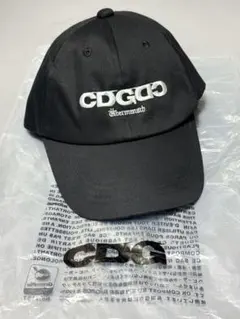 G-DRAGON ヨンジュン着用 コムデギャルソン CDG 縦ロゴ CAP 新品
