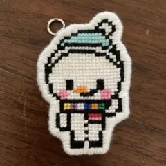 Snow Man刺繍キーホルダー