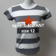 1219スタープリント ボーダー 半袖Tシャツ カジュアルL sizeのサムネイル