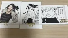 東京卍リベンジャーズ 東リベ 馬地圭介 松野千冬 チェキまとめ売り