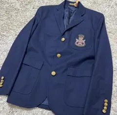 ラルフローレンラグビー　紺ブレ　金ボタン エンブレム