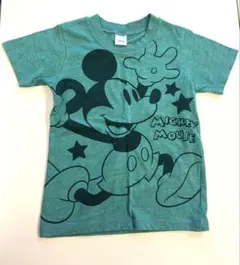 Disney ミッキーマウス Tシャツ グリーン　110cm