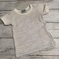 D&G ドルチェ&ガッバーナ Tシャツ キッズ　総柄のサムネイル