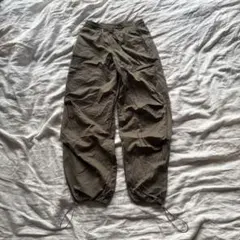 マル様専用 ZARA パラシュートパンツ カーゴパンツ カーキストリート Y2K