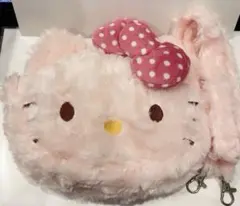 レトロ Hello Kitty キティちゃん ファー ショルダーバッグ2011