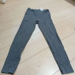UNIQLO キッズ レギンス 120 グレー