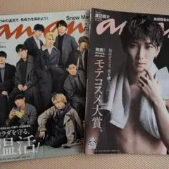 ☆Snow Man☆ anan No.2213, No.2228 2冊セット