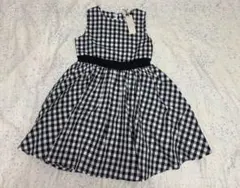 タグ付き新品　プティマイン　ナルミヤ　ワンピース　ギンガムチェック　130