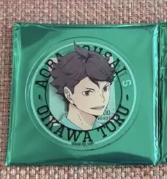 ハイキュー ベースヤード トレーディングアクリルバッジ 及川