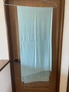 大判　水色ストール